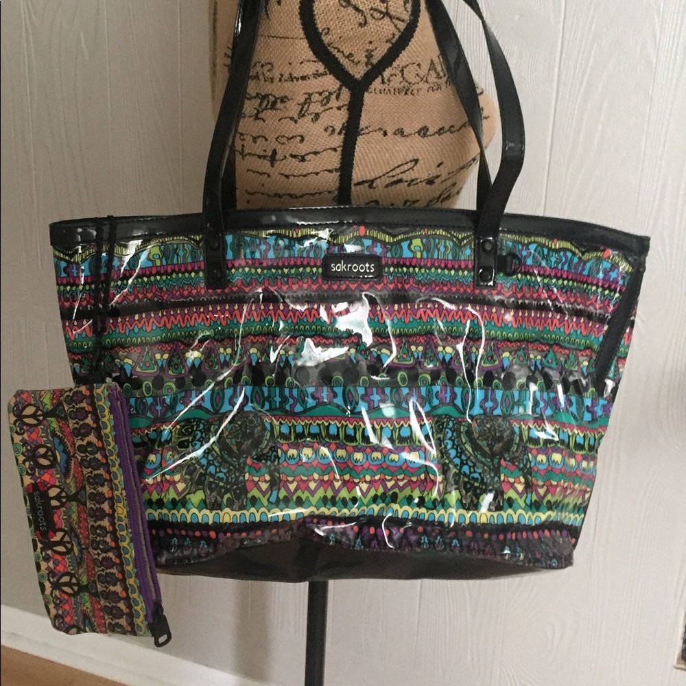 The Sak Roots Clear Tote